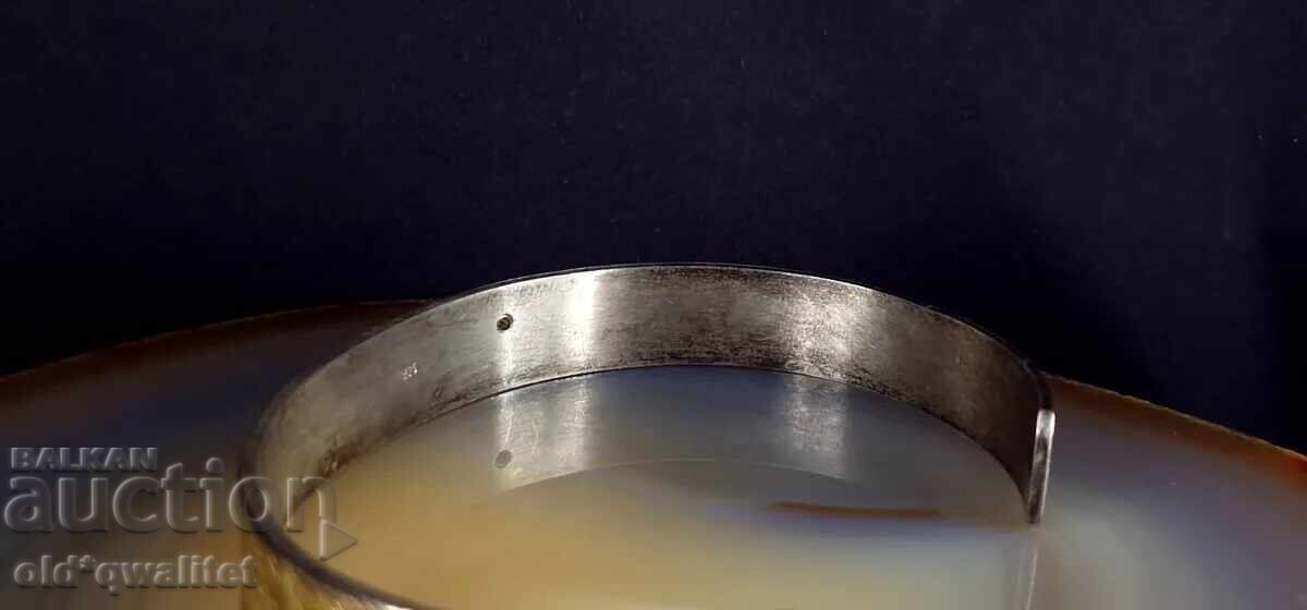 Auction Old silver bracelet, jewelry with Diamond, gold plating Auction Old silver bracelet, jewelry with Diamond, gold plating