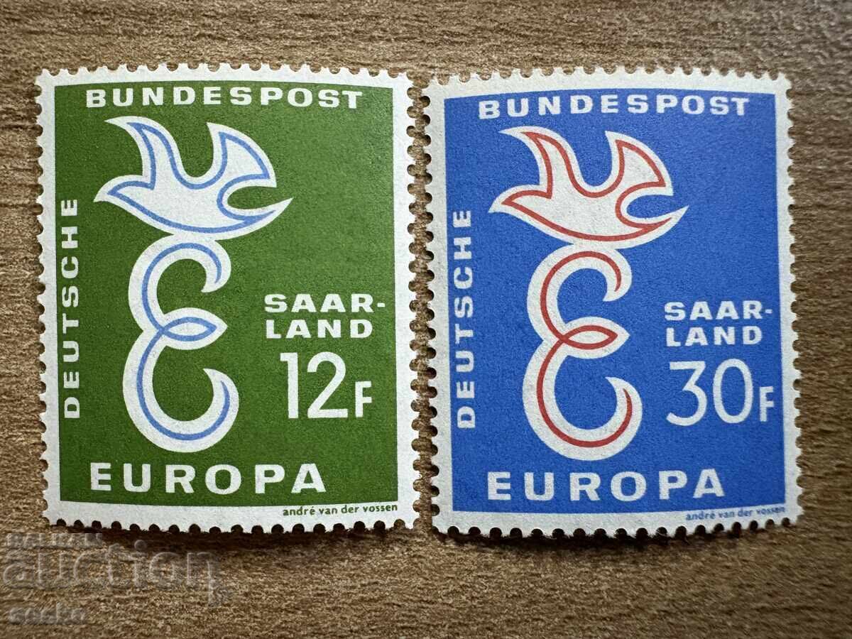 Saar/Saarland - Timbre Europa (1958) MNH