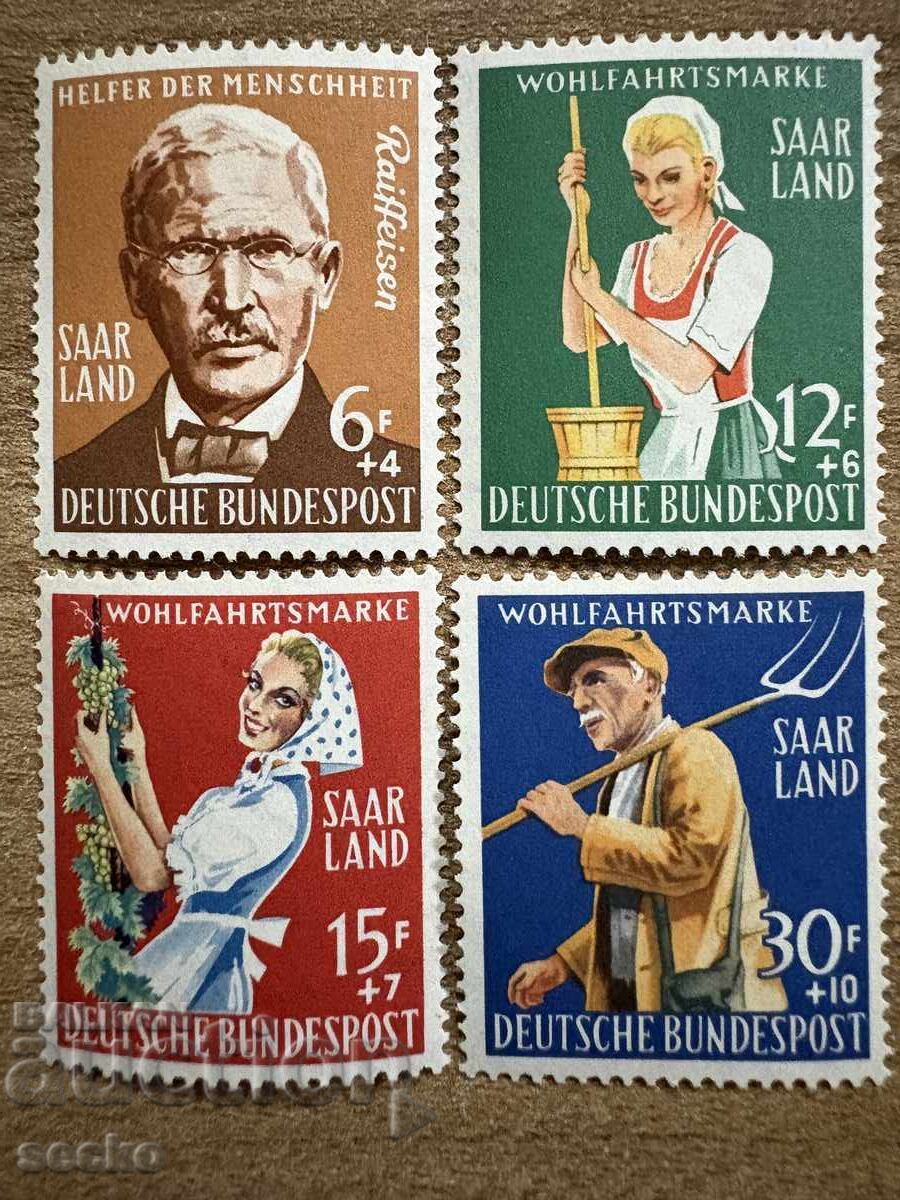 Saarland - Charity - Agriculture (1958) MNH