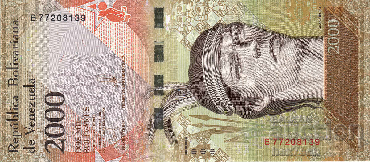 ❤️ ⭐ Venezuela 2016 2000 Bolivar UNC new ⭐ ❤️ with price 1.29 BGN | € 0.66 ❤️ ⭐ Venezuela 2016 2000 Bolivar UNC new ⭐ ❤️ with price 1.29 BGN | € 0.66
