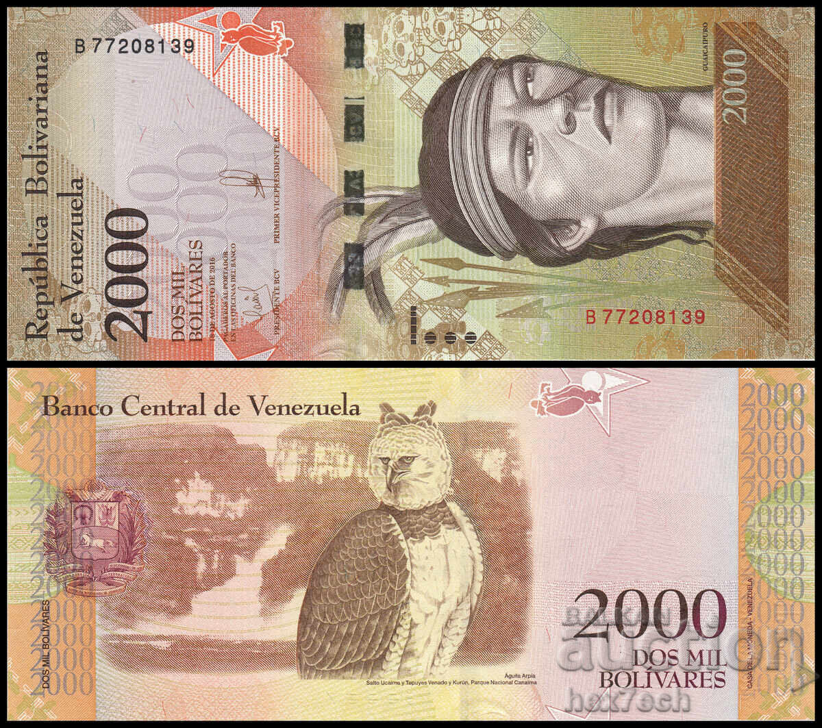 ❤️ ⭐ Venezuela 2016 2000 Bolivar UNC new ⭐ ❤️ ❤️ ⭐ Venezuela 2016 2000 Bolivar UNC new ⭐ ❤️