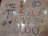 Large lot of medical steel jewelry