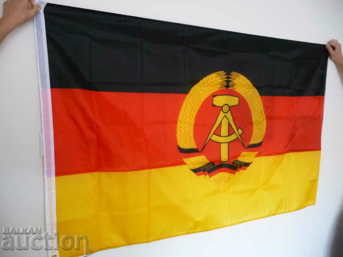New Flag of East Germany GDR Trabant Berlin Wall with price 12.00 BGN | € 6.14 New Flag of East Germany GDR Trabant Berlin Wall with price 12.00 BGN | € 6.14