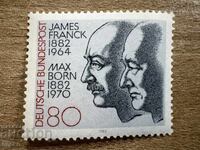 FRG - 100th anniversary of the birth of Max Born and James. (1982) MNH