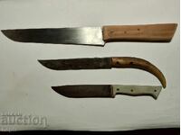 LOT OF 3 OLD BULGARIAN KNIVES