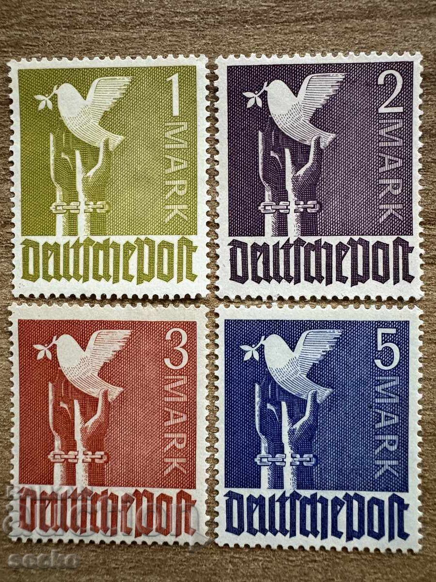 Германия/ООЗ - Гълъб на мира (1947) MNH