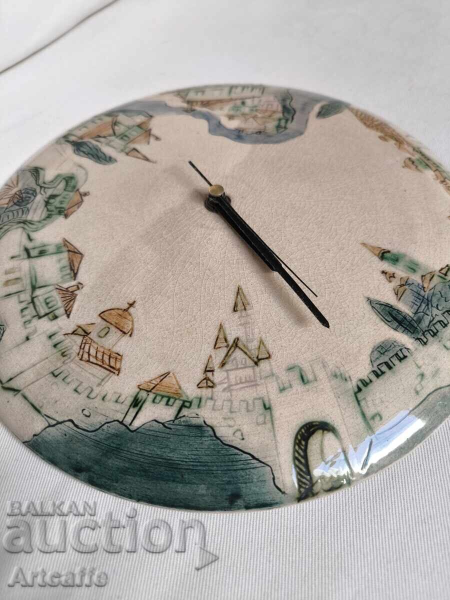 Delivery of Painted ceramic clock