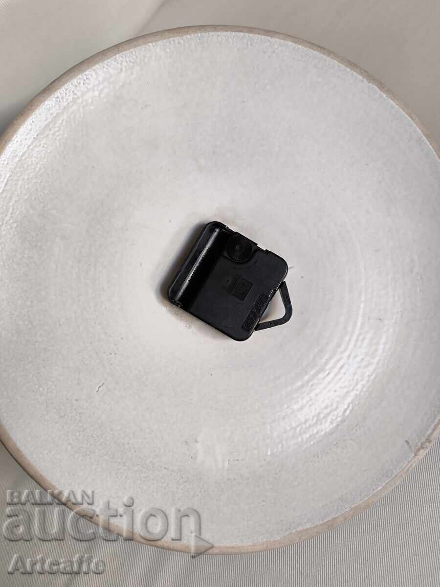 Painted ceramic clock - 7