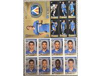 o mulțime de autocolante de fotbal LEVSKI SOFIA - "Panini" Italia