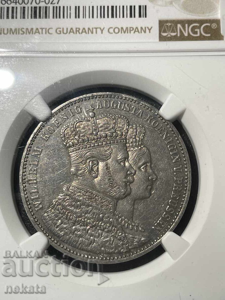 Στέψη Thaler 1861 AU55 NGC