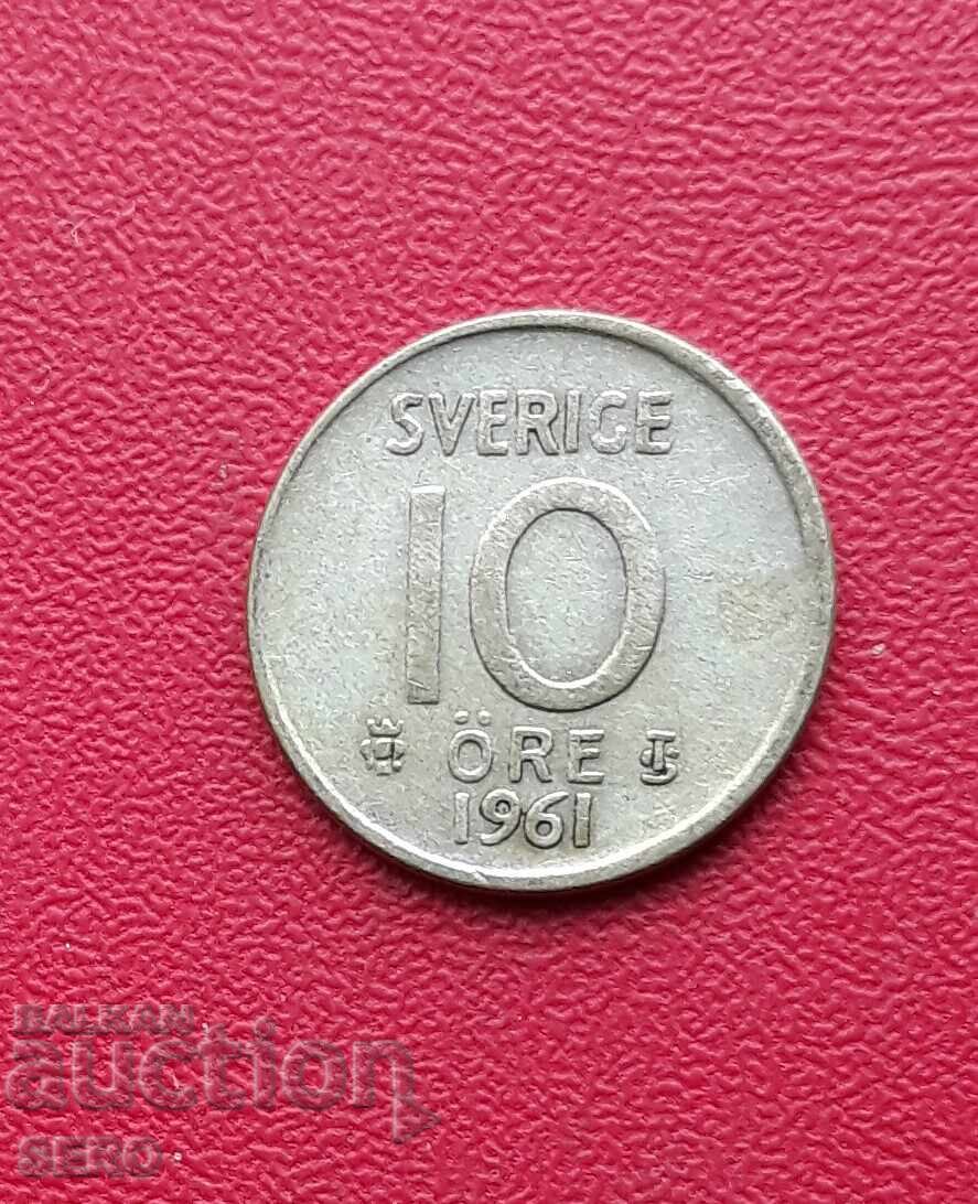 Sweden-10 Jore 1961-silver