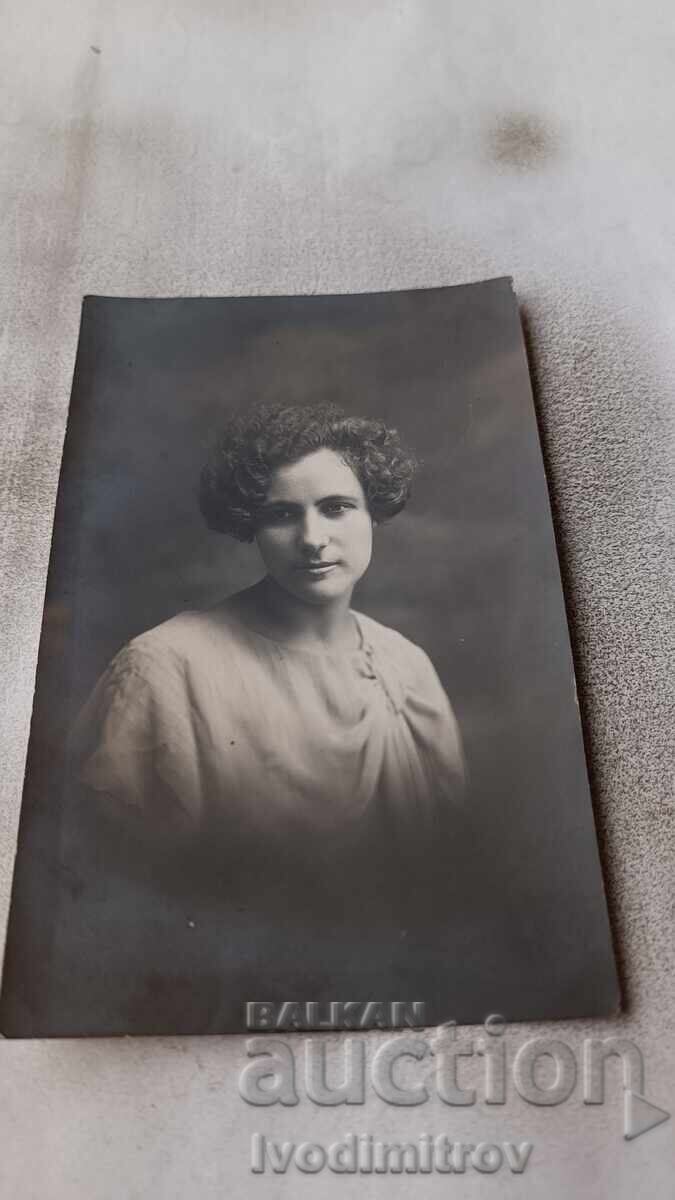 Photo Burgas Young Girl 1924