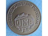 17630 DTSB DDR Plaque - East Germany - 56mm