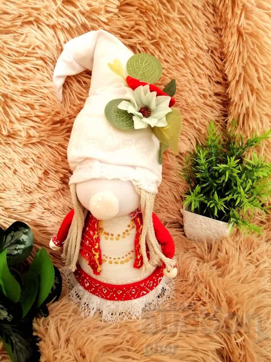 Art doll, handmade.