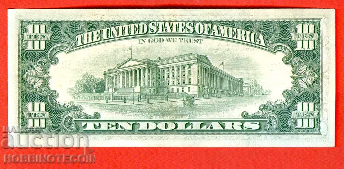 USA USA 10 $ - L - issue issue 1977 A aUNC UNC with price 54.74 BGN | € 27.99 USA USA 10 $ - L - issue issue 1977 A aUNC UNC with price 54.74 BGN | € 27.99