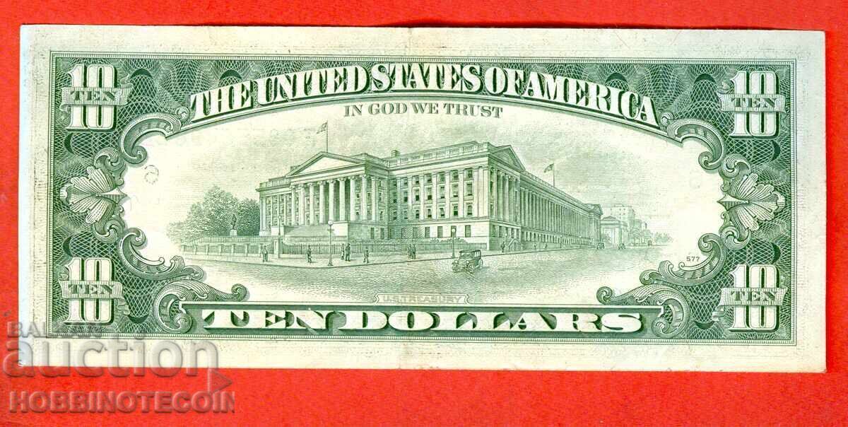 USA USA 10 $ - F - issue issue 1977 A with price 44.96 BGN | € 22.99 USA USA 10 $ - F - issue issue 1977 A with price 44.96 BGN | € 22.99