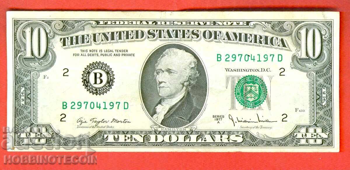 USA USA 10 $ - B - issue issue 1977 A USA USA 10 $ - B - issue issue 1977 A