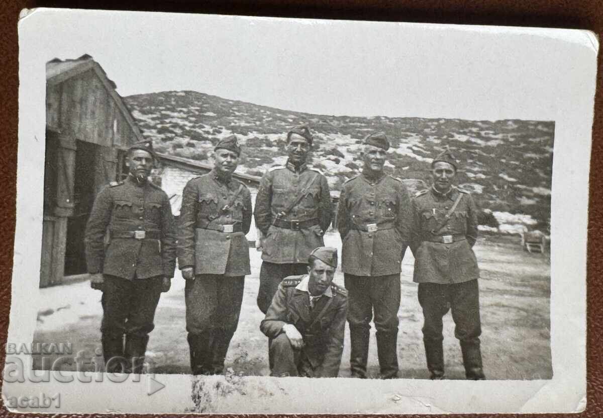 Soldier and Officers Demir-Hisar 1943