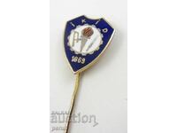 Old Turkish badge-1969-Enamel-Rare badge