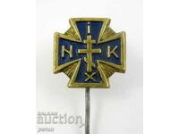 Old Religious Badge-Maltese Cross-Catholic Church