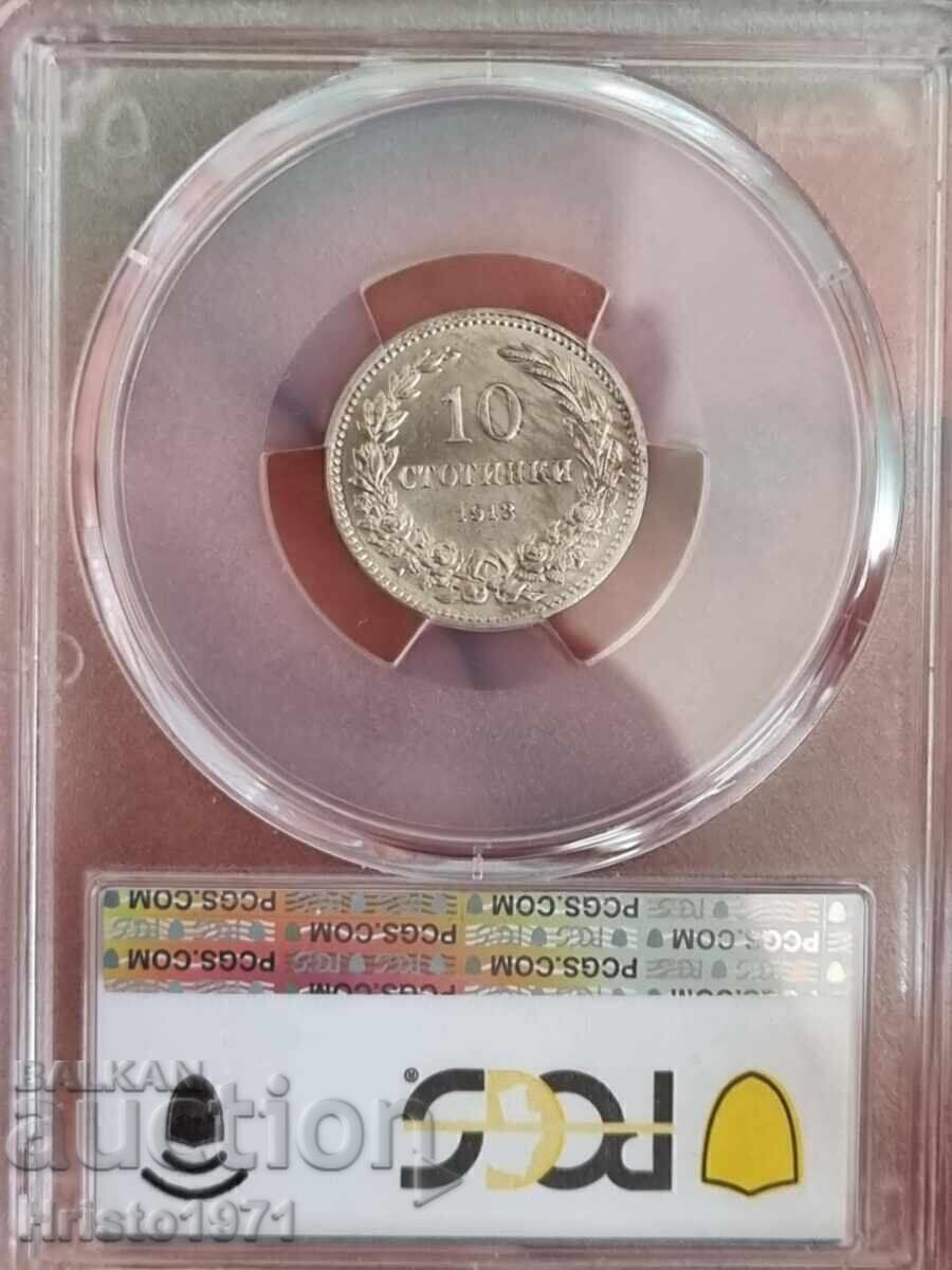 10 cenți 1913 ms 62 10 cenți 1913 ms 62
