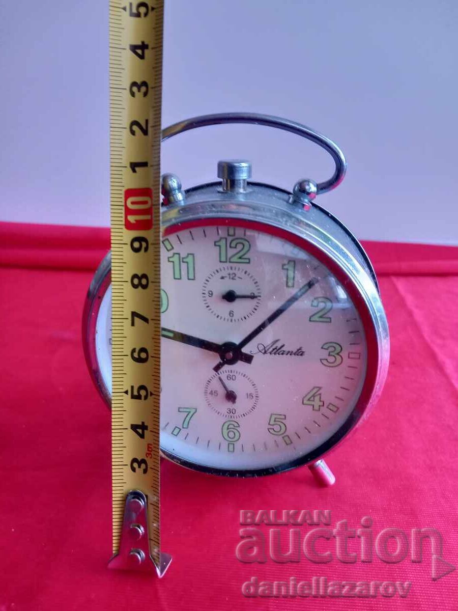 ATLANTA Mechanical Desk Clock, Alarm Clock ATLANTA - 6 ATLANTA Mechanical Desk Clock, Alarm Clock ATLANTA - 6