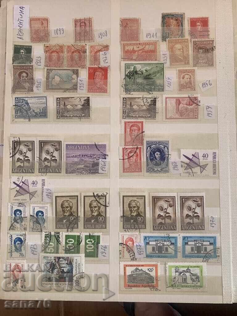 Old stamps from South America-1896 to 1983-Lot 2 Old stamps from South America-1896 to 1983-Lot 2