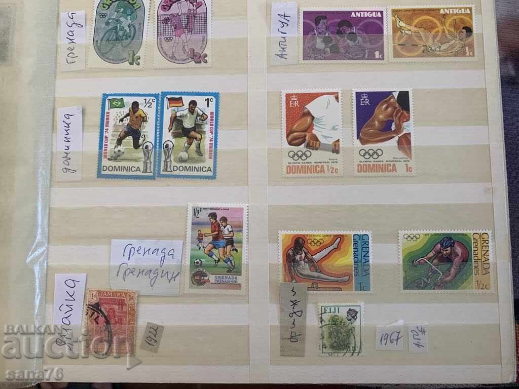 Auction Lot of old stamps from North America-1896 to 1983 Auction Lot of old stamps from North America-1896 to 1983