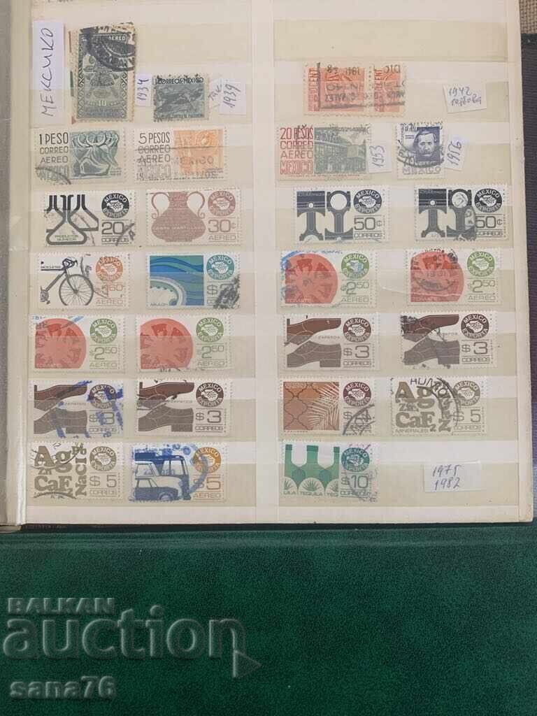 Lot of old stamps from North America-1896 to 1983 Lot of old stamps from North America-1896 to 1983