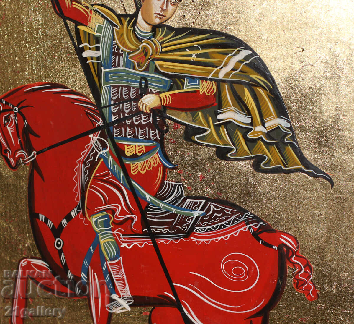 Hand-painted icon of Saint Demetrius - 6 Hand-painted icon of Saint Demetrius - 6