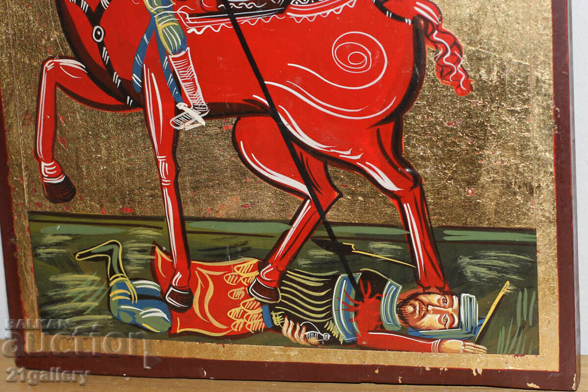 Hand-painted icon of Saint Demetrius - 7 Hand-painted icon of Saint Demetrius - 7