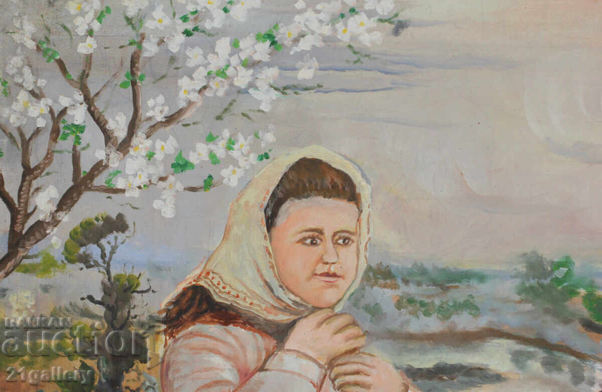 Delivery of Boris Kolev (1906-1982), oil on canvas, signed Delivery of Boris Kolev (1906-1982), oil on canvas, signed