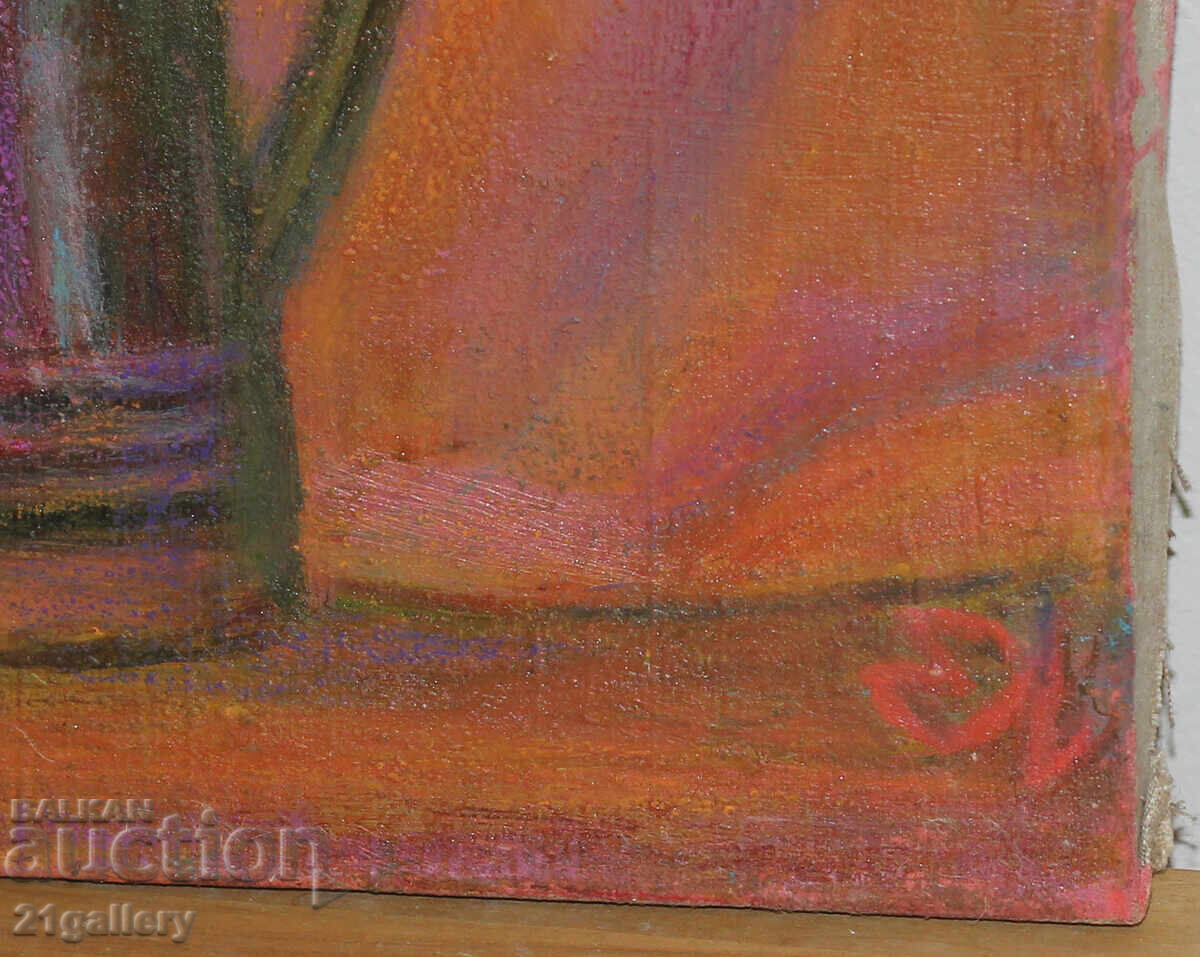 Elka Naydenova (1932 – 2016) Still Life Vase with Flowers - 7 Elka Naydenova (1932 – 2016) Still Life Vase with Flowers - 7