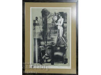 Simeon Spiridonov (1944 - ) graphic abstract composition