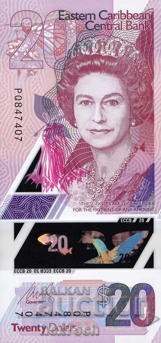 ❤️ ⭐ Eastern Caribbean 2019 $20 Polymer UNC new ⭐ ❤️ with price 34.99 BGN | € 17.89 ❤️ ⭐ Eastern Caribbean 2019 $20 Polymer UNC new ⭐ ❤️ with price 34.99 BGN | € 17.89