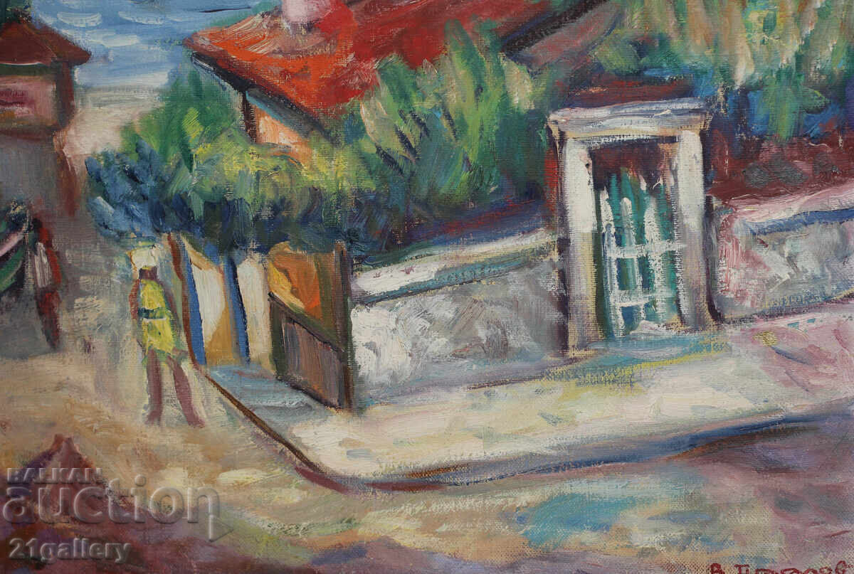 Vasil Daalov (1898 - 1979) Oil painting, landscape - 5 Vasil Daalov (1898 - 1979) Oil painting, landscape - 5