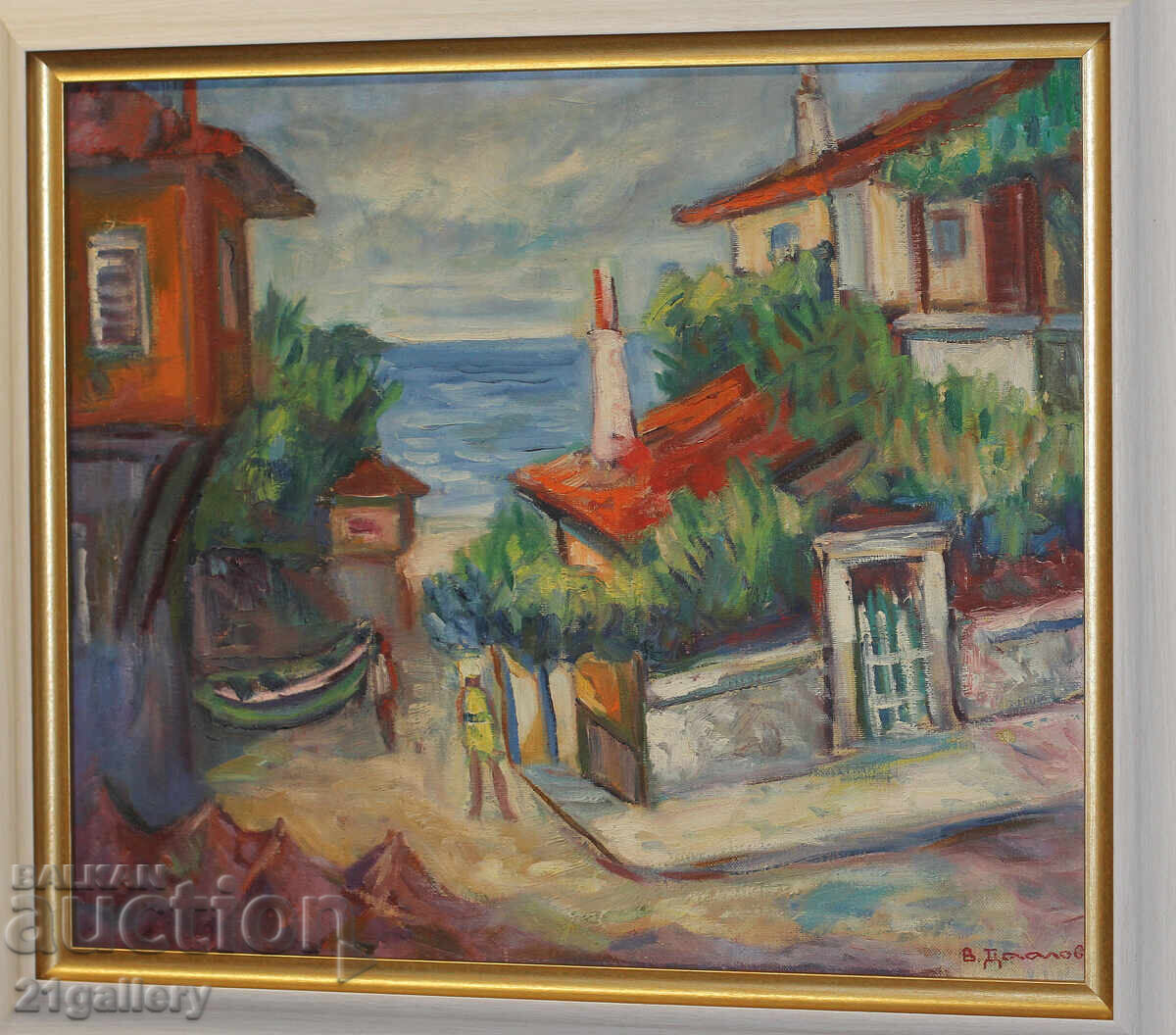 Vasil Daalov (1898 - 1979) Oil painting, landscape Vasil Daalov (1898 - 1979) Oil painting, landscape