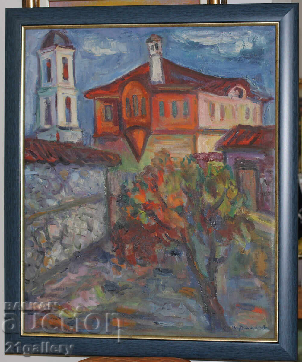 Auction Vasil Daalov (1898 - 1979) Oil painting, landscape Auction Vasil Daalov (1898 - 1979) Oil painting, landscape
