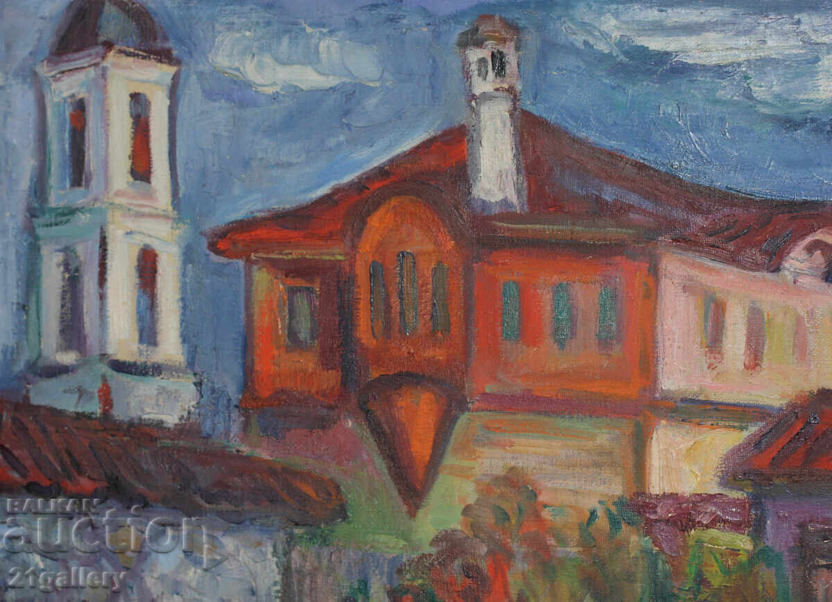 Delivery of Vasil Daalov (1898 - 1979) Oil painting, landscape Delivery of Vasil Daalov (1898 - 1979) Oil painting, landscape