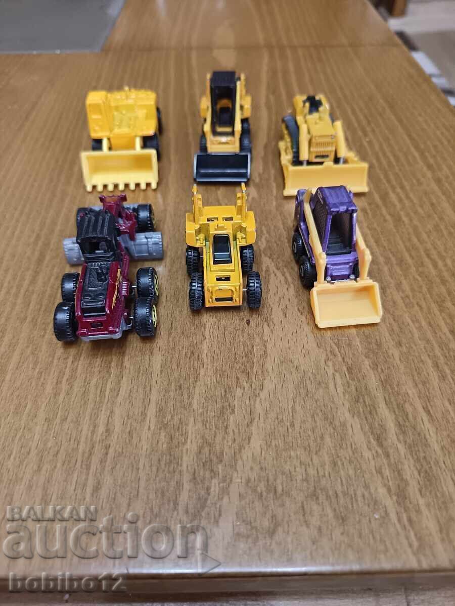 Доставка на Колички багери мачбокс/Matchbox 6бр. за 6E