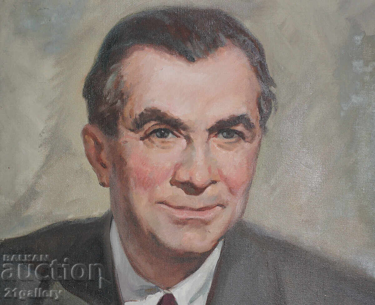 Delivery of Olga Zhelyazkova - Bogdanova / Oil paintings - male portrait Delivery of Olga Zhelyazkova - Bogdanova / Oil paintings - male portrait