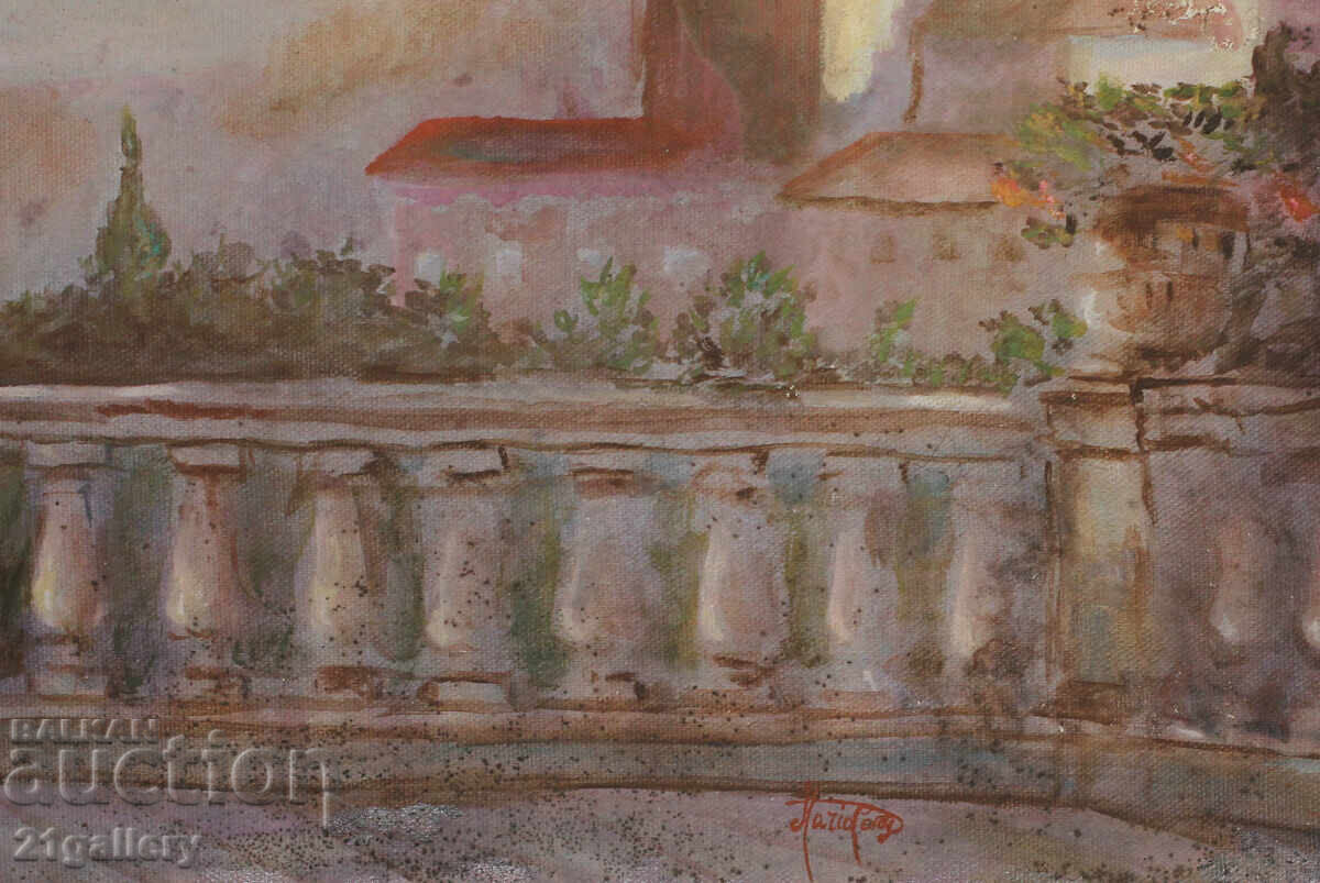 Landscape from Bergamo, mid-20th century, signed - 6 Landscape from Bergamo, mid-20th century, signed - 6