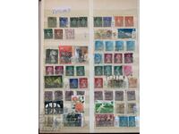 Lot of old stamps Great Britain and Eire-1922 to 1988