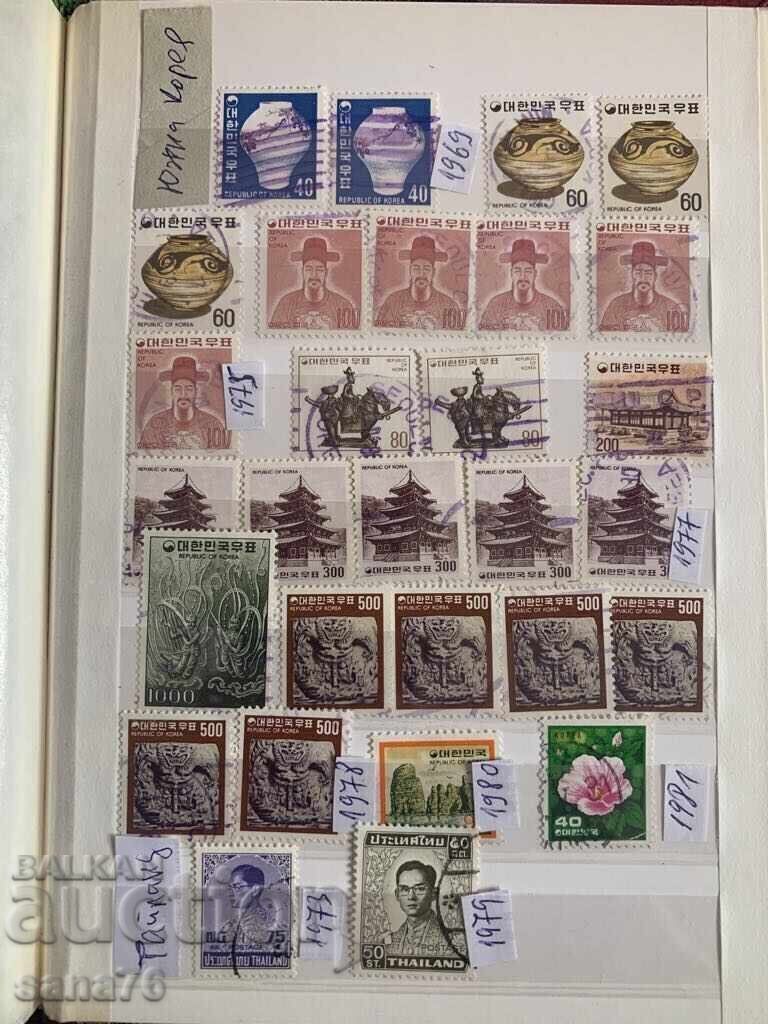 Lot of old stamps from 3 countries in Asia-1969 to 1981-Lot 1 with price 6.00 BGN | € 3.07 Lot of old stamps from 3 countries in Asia-1969 to 1981-Lot 1 with price 6.00 BGN | € 3.07