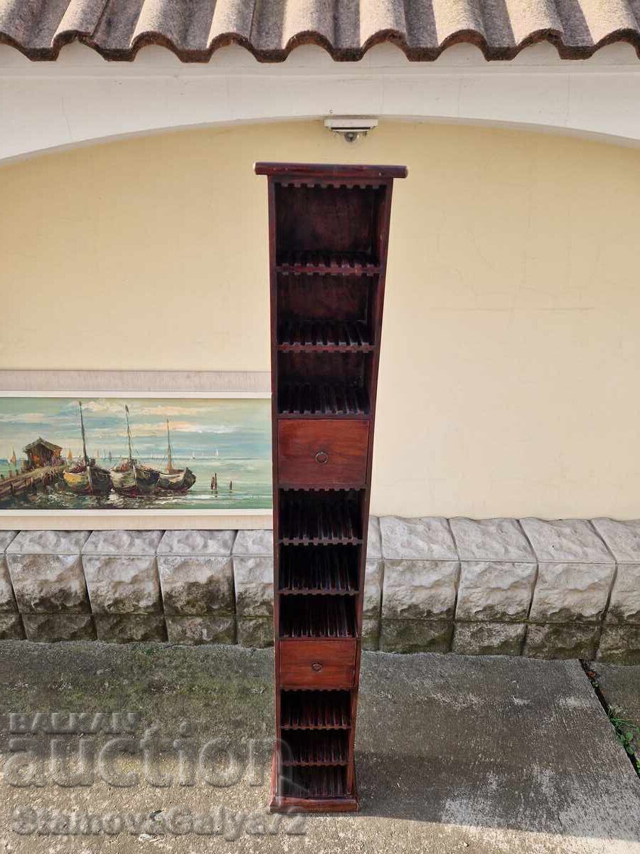 Auction Awesome antique wooden record cabinet Auction Awesome antique wooden record cabinet