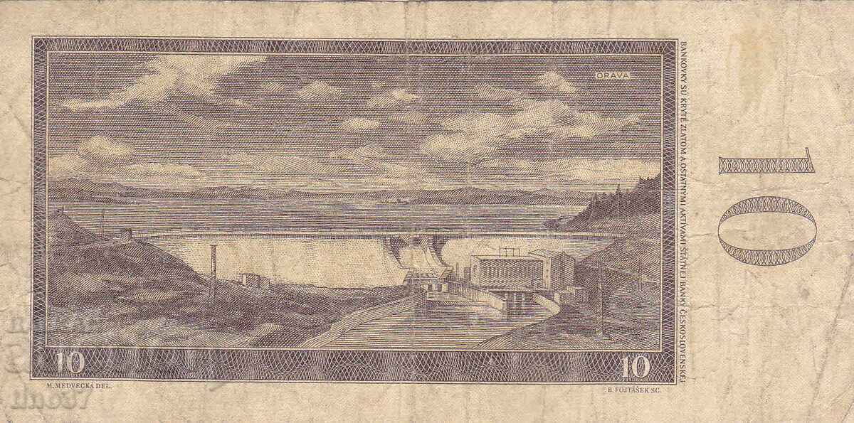 Auction  tino37- CZECHOSLOVAKIA - 10 KRON - 1960