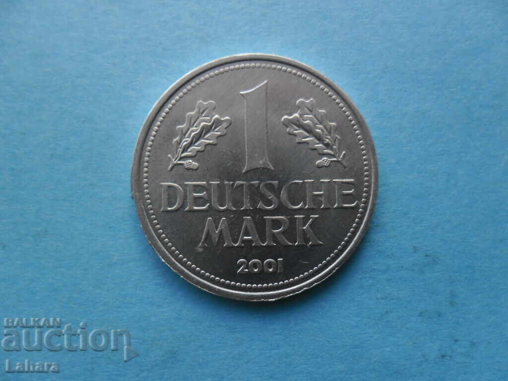 1 mark 2001 Germany - same on both sides with price 10.00 BGN | € 5.11 1 mark 2001 Germany - same on both sides with price 10.00 BGN | € 5.11