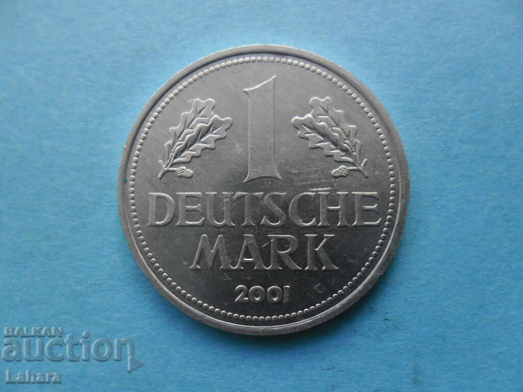 1 mark 2001 Germany - same on both sides 1 mark 2001 Germany - same on both sides