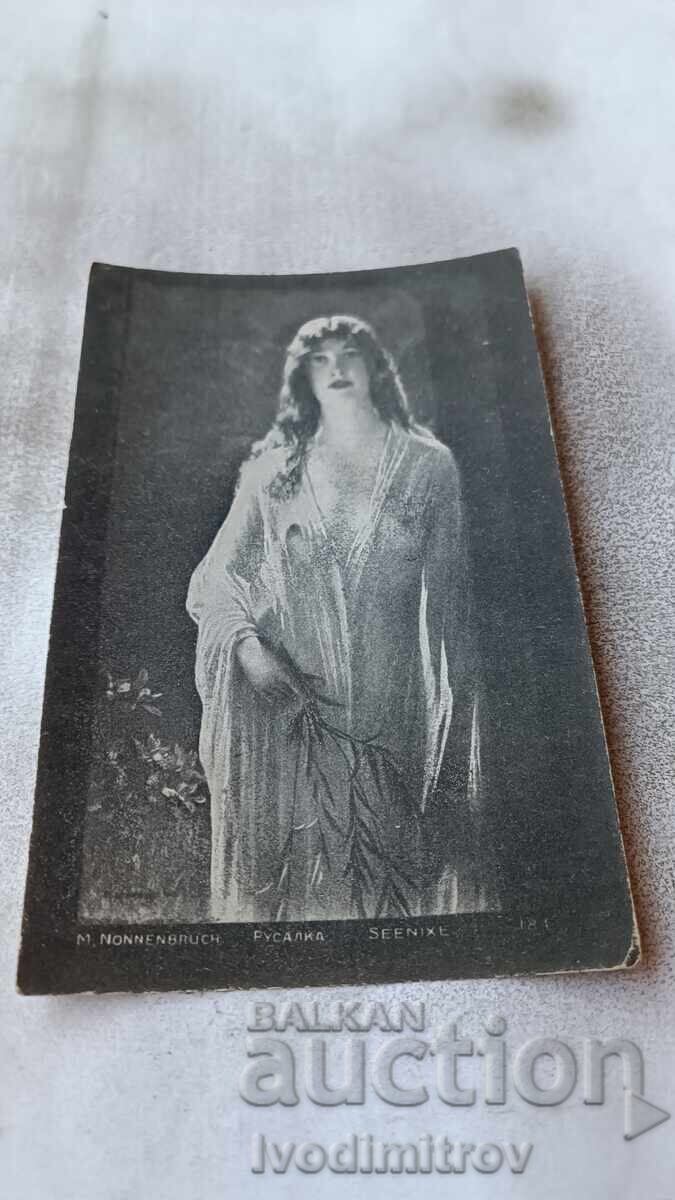 Postcard M. Nonnenbruen Mermaid