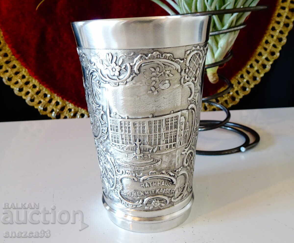 Pewter cup Aachen, Westphalia. with price 49.00 BGN | € 25.05